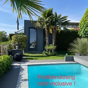 Ferienhaus Tiny-house Mit Alpen- Stadt- Und Poolblick , Wlan, Passau